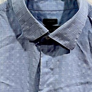 Joseph and Feiss xxl short sleeve shirt.  Light Blue like new